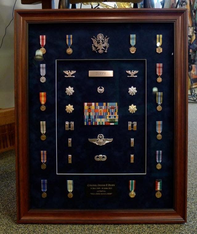 Military Memorabilia | Corner Frame & Gallery